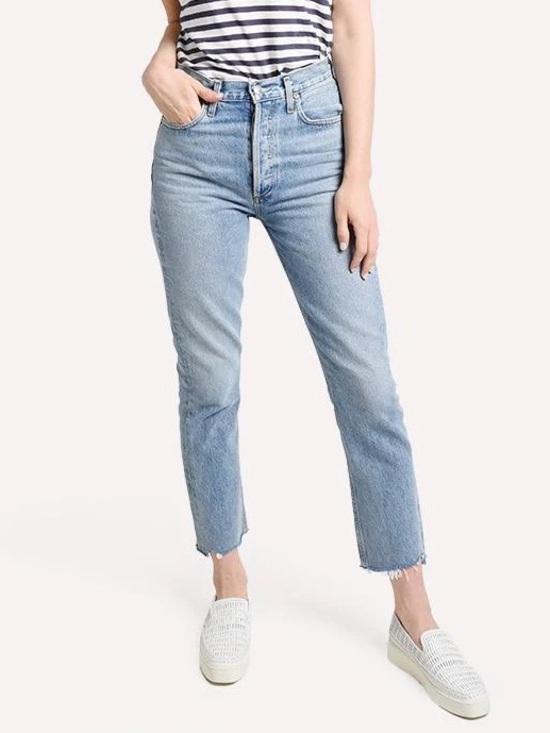 Agolde Denim - Agolde Riley High straight jeans